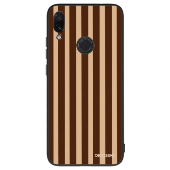 Hülle für Xiaomi Redmi Note 7 - Brown lines