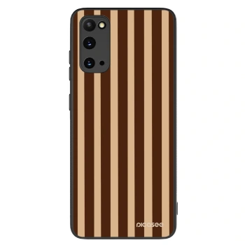 Hülle für Samsung Galaxy S20 G980F - Brown lines