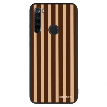Hülle für Xiaomi Redmi Note 8 - Brown lines