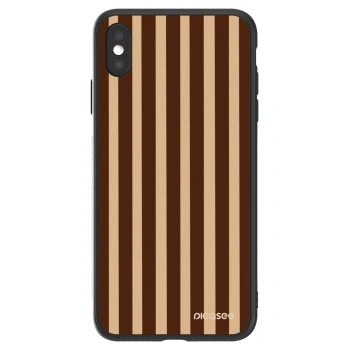 Picasee ULTIMATE CASE für Apple iPhone XS Max - Brown lines