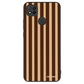 Hülle für Xiaomi Redmi 9C - Brown lines