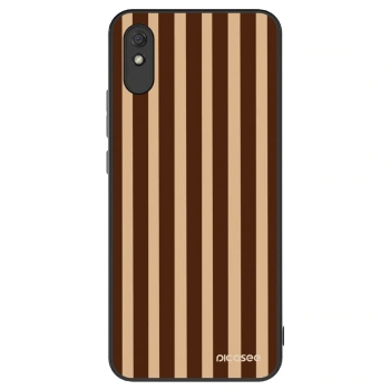 Hülle für Xiaomi Redmi 9A - Brown lines