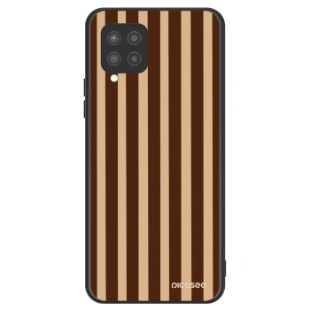 Hülle für Samsung Galaxy A42 A426B - Brown lines