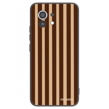 Picasee Xiaomi Mi 11 Hülle - Schwarzes Silikon - Brown lines