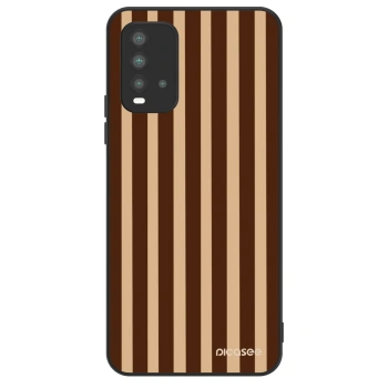 Hülle für Xiaomi Redmi 9T - Brown lines