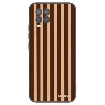 Hülle für Realme 8 Pro - Brown lines