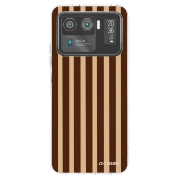 Picasee Xiaomi Mi 11 Ultra Hülle - Transparentes Silikon - Brown lines