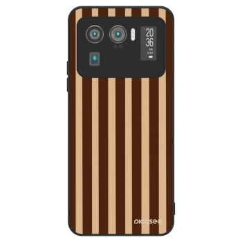 Hülle für Xiaomi Mi 11 Ultra - Brown lines