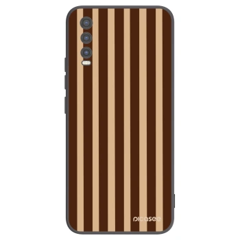 Hülle für Vivo Y20s - Brown lines
