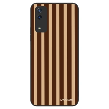 Hülle für Vivo Y11s - Brown lines