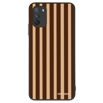 Hülle für Xiaomi Poco M3 - Brown lines
