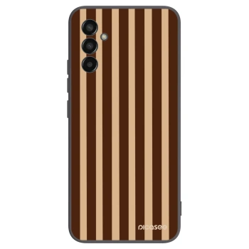 Hülle für Samsung Galaxy M13 M135F - Brown lines