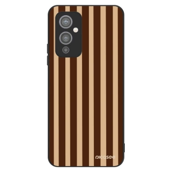 Hülle für OnePlus 9 - Brown lines