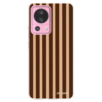 Picasee Xiaomi 13 Lite Hülle - Transparentes Silikon - Brown lines