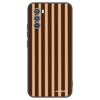 Hülle für Motorola Moto G62 - Brown lines