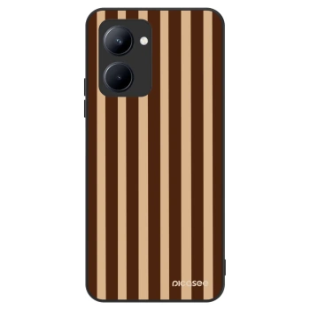 Hülle für Realme C33 (2023) - Brown lines
