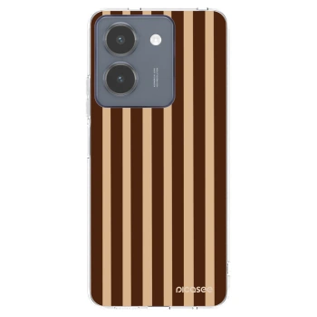 Hülle für Vivo Y36 4G - Brown lines