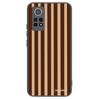 Picasee Xiaomi Redmi Note 12 Pro 4G Hülle - Schwarzes Silikon - Brown lines