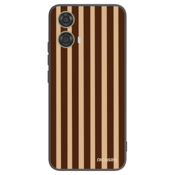 Hülle für Motorola Moto G24 - Brown lines