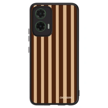 Hülle für Motorola Moto G35 5G - Brown lines