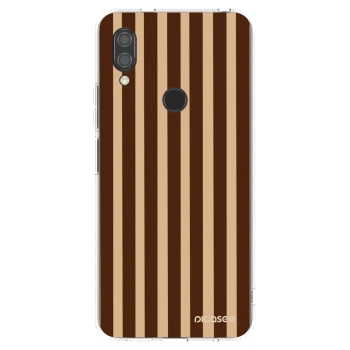 Picasee Xiaomi Redmi 7 Hülle - Transparentes Silikon - Brown lines