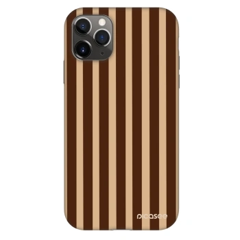 Hülle für Apple iPhone 11 Pro - Brown lines