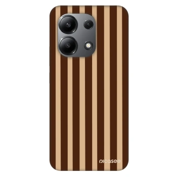 Hülle für Xiaomi Redmi Note 13 4G - Brown lines