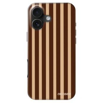 Hülle für Apple iPhone 16 - Brown lines