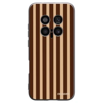 Picasee Honor Magic8 Pro 5G Hülle - Schwarzes Silikon - Brown lines
