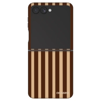 Hülle für Samsung Galaxy Z Flip7 5G - Brown lines