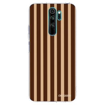 Hülle für Xiaomi Redmi Note 8 Pro - Brown lines