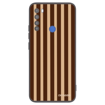 Hülle für Xiaomi Redmi Note 8T - Brown lines