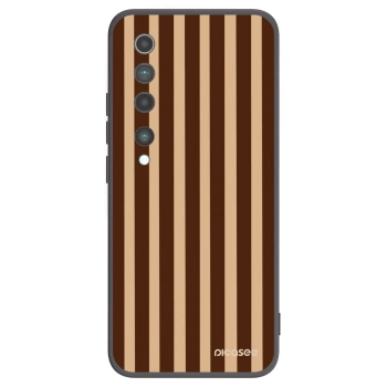 Hülle für Xiaomi Mi 10 - Brown lines