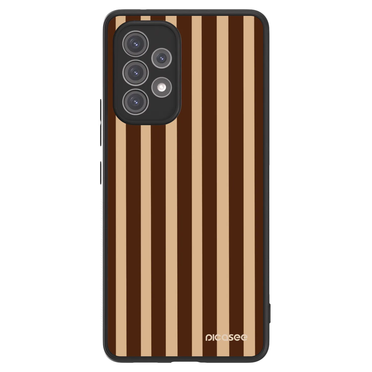Picasee ULTIMATE CASE für Samsung Galaxy A52 5G A525F - Brown lines
