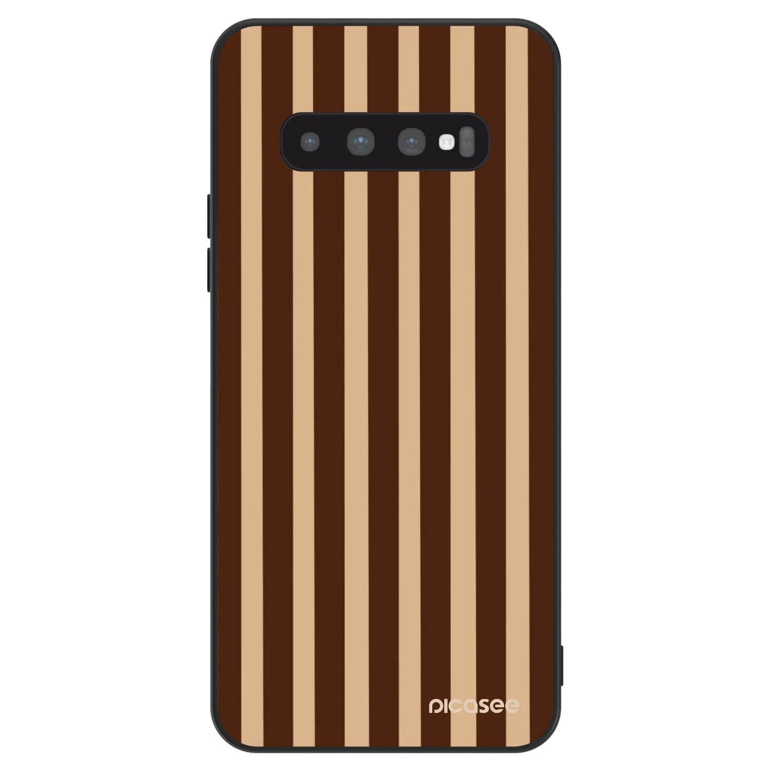 Picasee ULTIMATE CASE für Samsung Galaxy S10 G973 - Brown lines