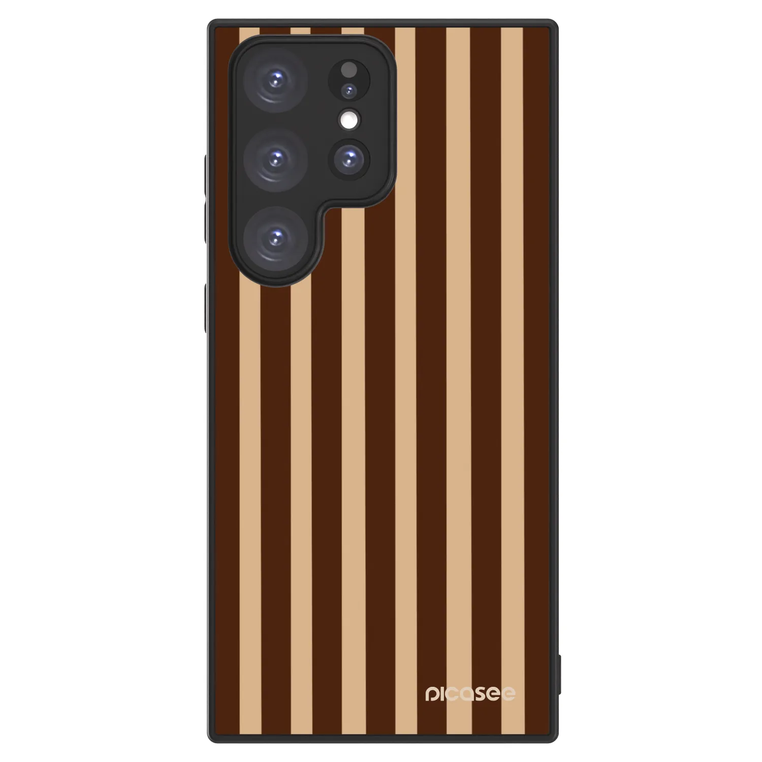 Picasee ULTIMATE CASE für Samsung Galaxy S23 Ultra 5G - Brown lines