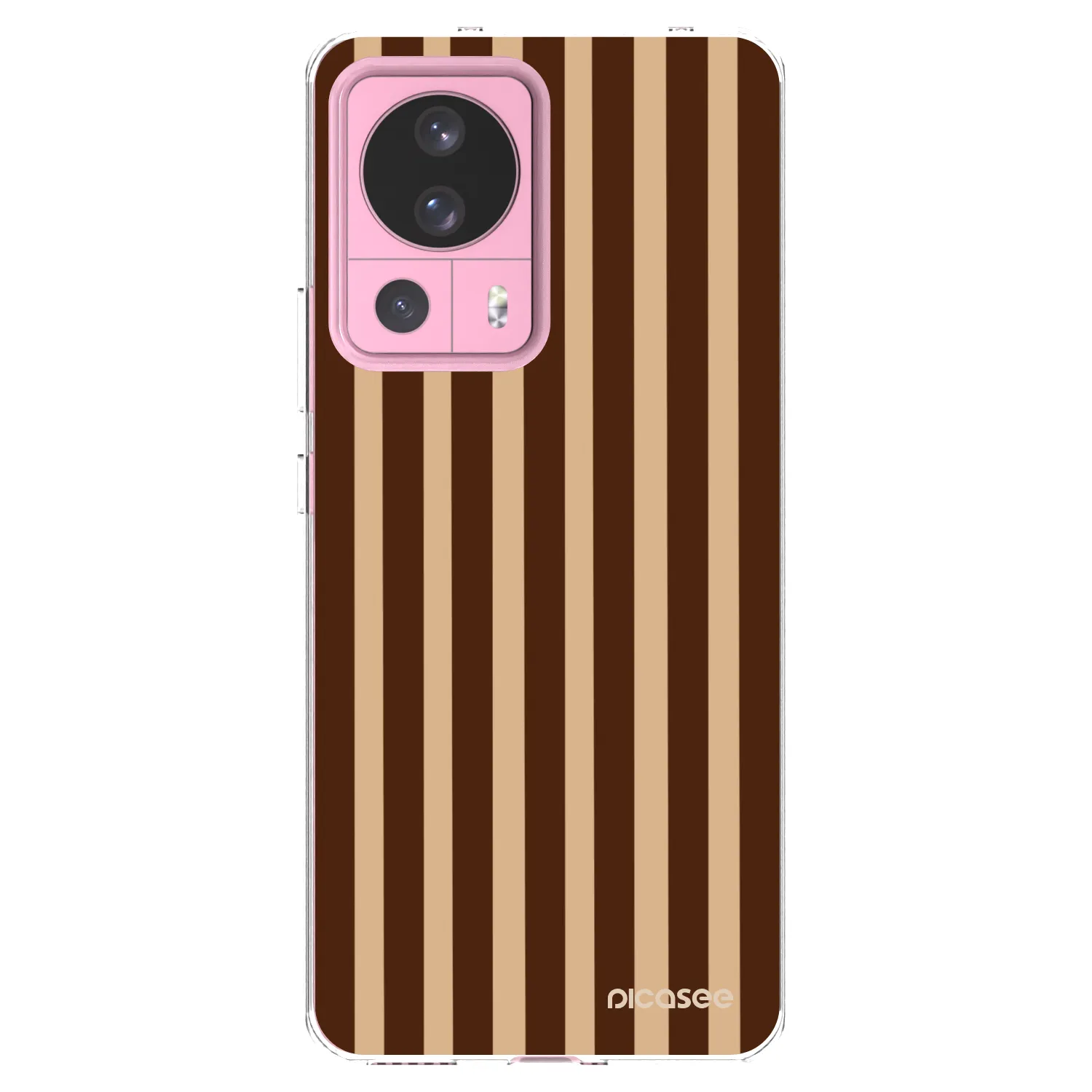 Picasee Xiaomi 13 Lite Hülle - Transparentes Silikon - Brown lines