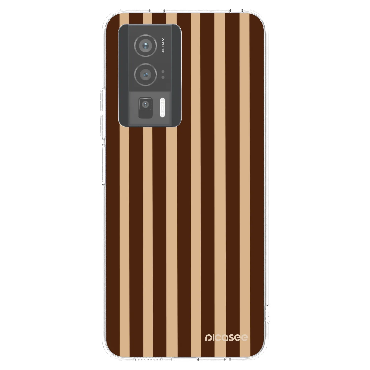 Picasee Xiaomi Poco F5 Pro 5G Hülle - Transparentes Silikon - Brown lines