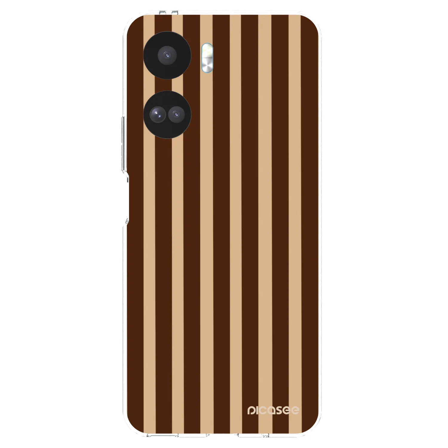 Picasee Honor 90 Lite 5G Hülle - Transparentes Silikon - Brown lines
