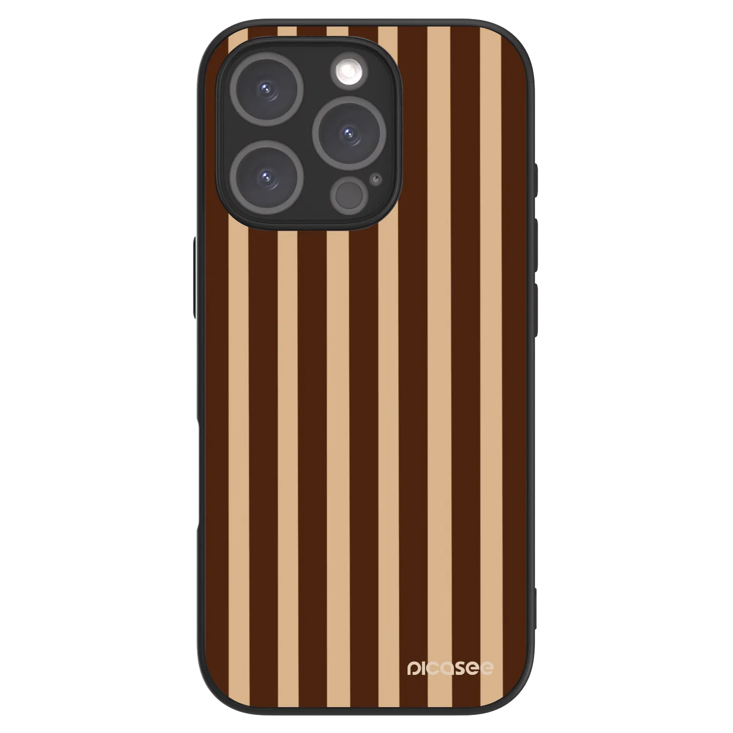 Picasee ULTIMATE CASE für Apple iPhone 16 Pro - Brown lines
