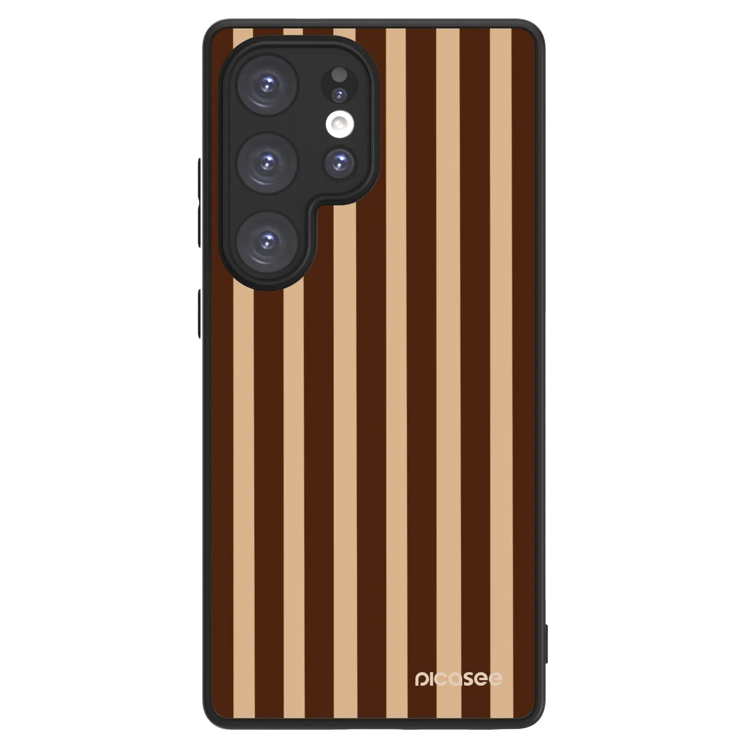 Picasee ULTIMATE CASE PowerShare für Samsung Galaxy S25 Ultra 5G - Brown lines