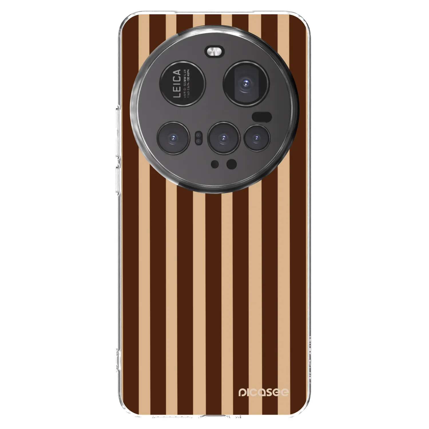Picasee Xiaomi 15 Ultra Hülle - Transparentes Silikon - Brown lines