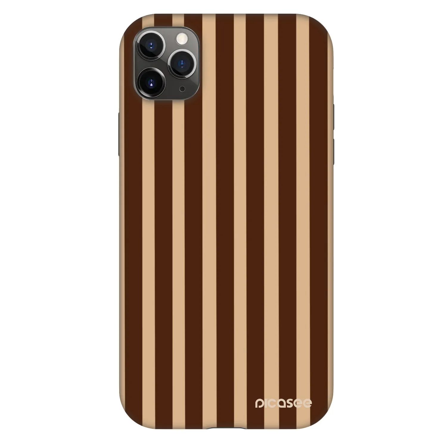Picasee Fashion Case für Apple iPhone 11 Pro Max - Brown lines