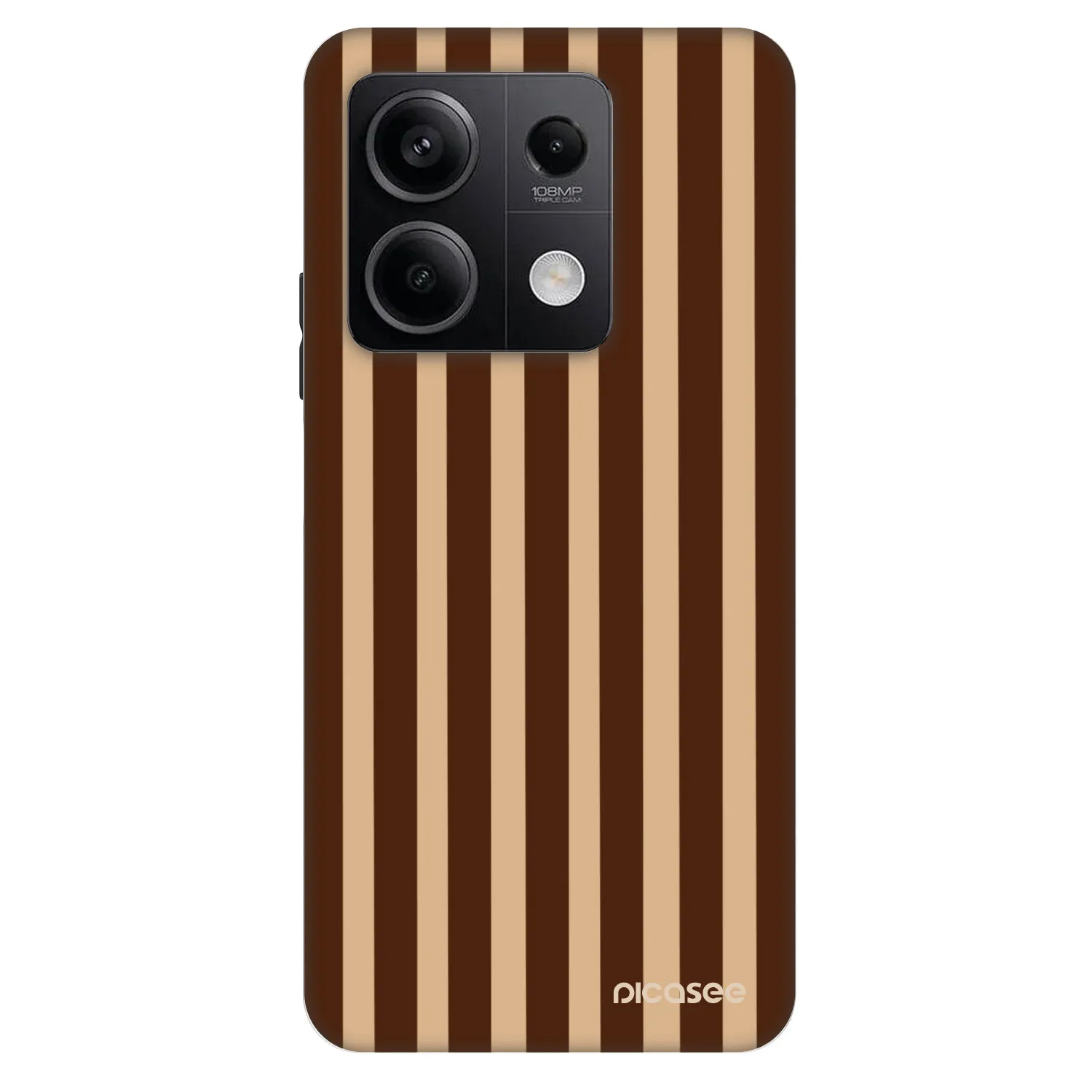 Picasee Fashion Case für Xiaomi Redmi Note 13 5G - Brown lines