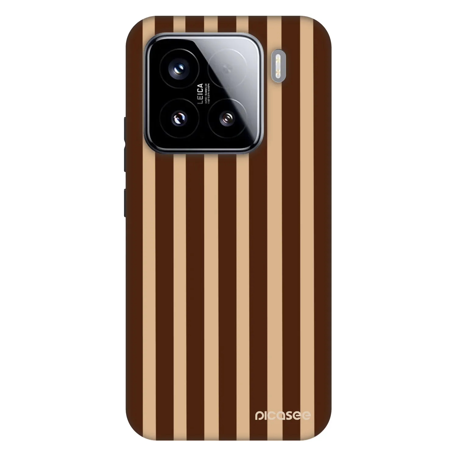 Picasee Fashion Case für Xiaomi 15 - Brown lines