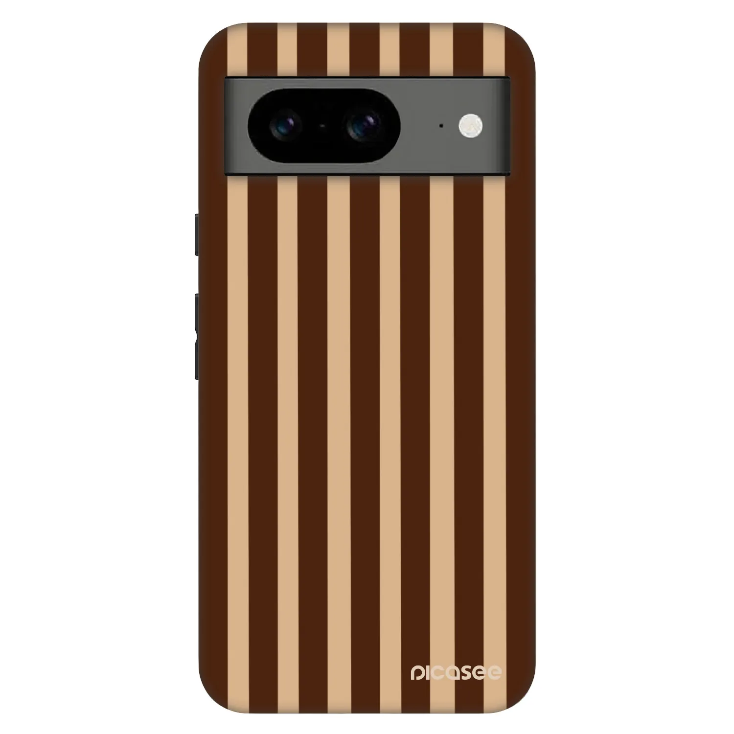 Picasee Fashion Case für Google Pixel 8 Pro - Brown lines