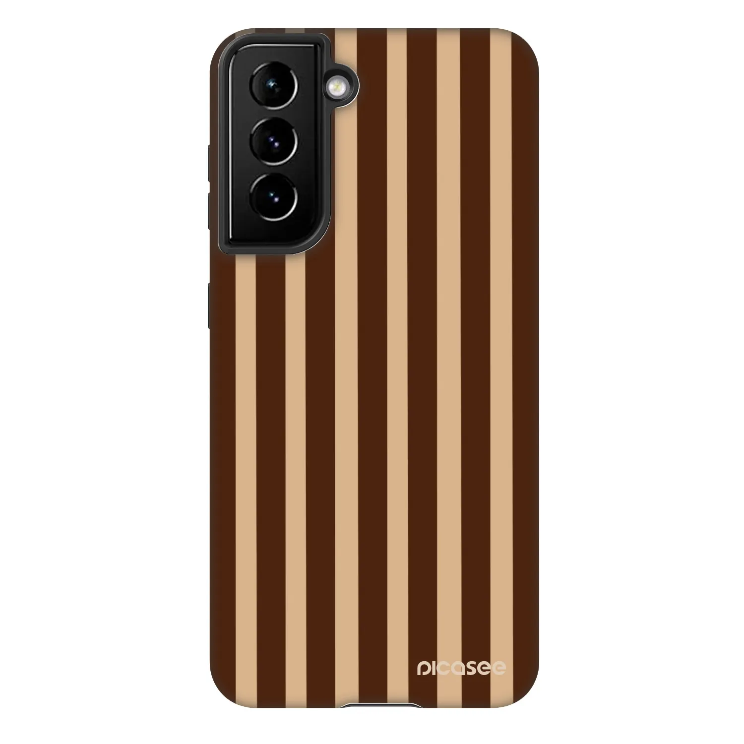 Picasee Fashion Case für Samsung Galaxy S22 5G - Brown lines