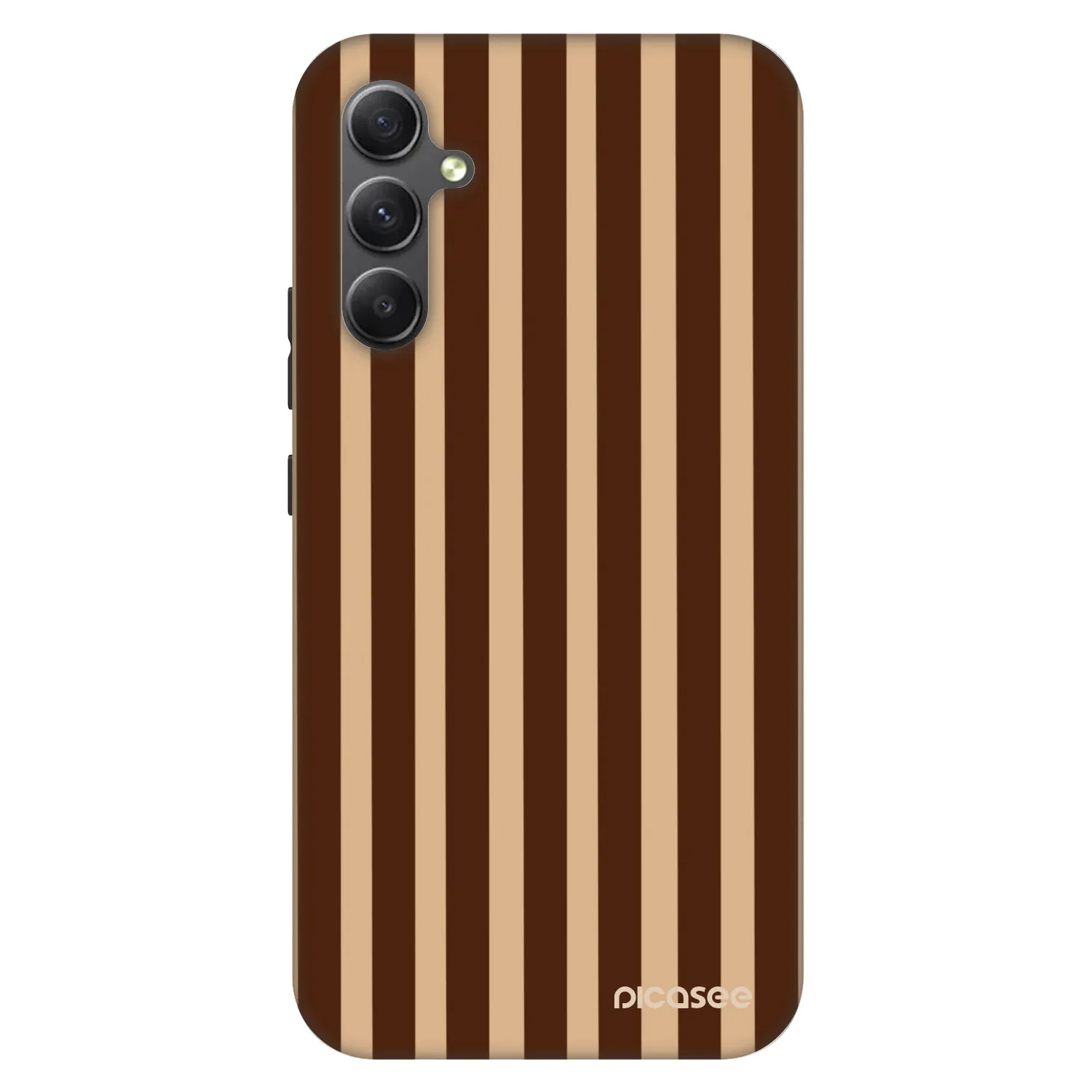 Picasee Fashion Case für Samsung Galaxy A34 5G A346B - Brown lines