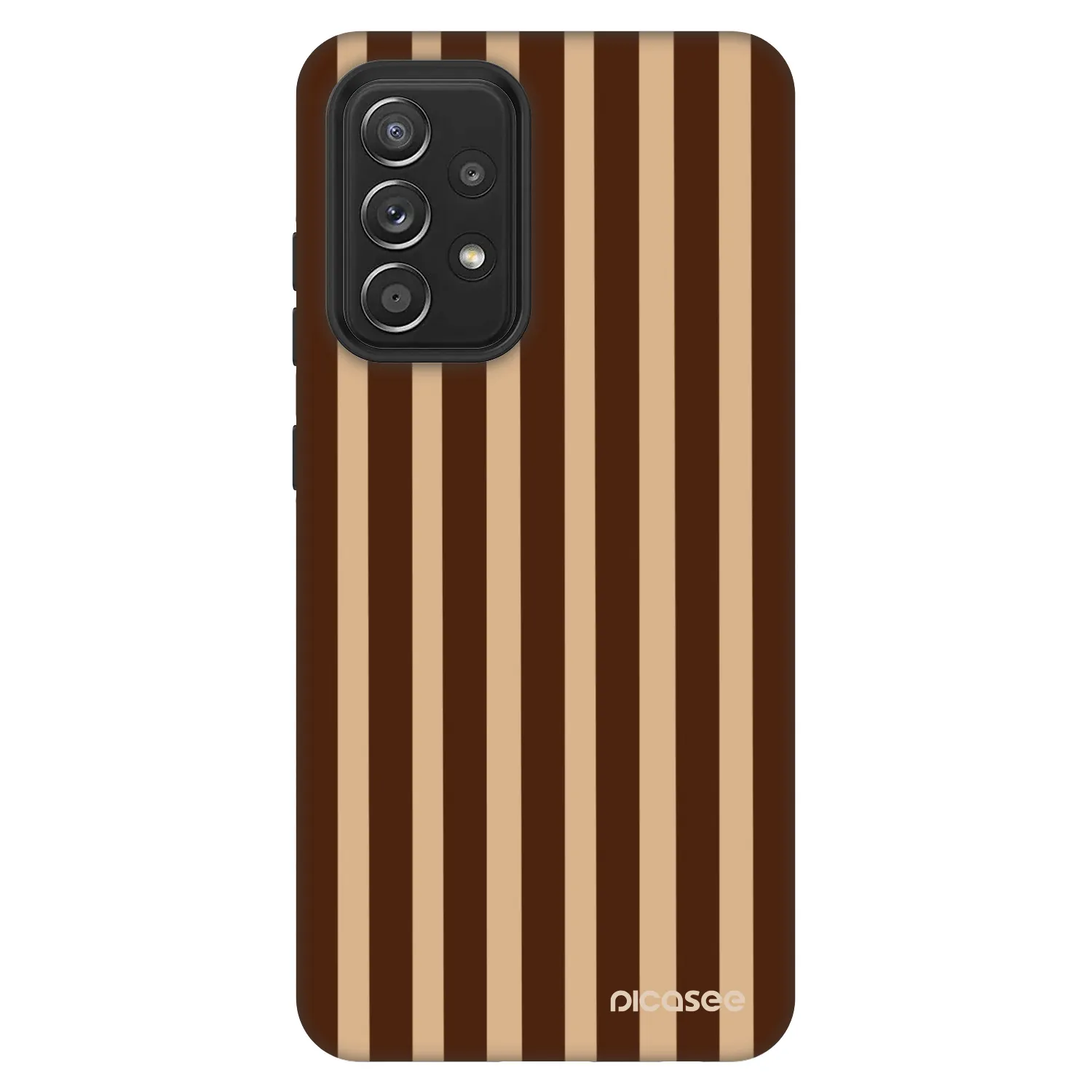 Picasee Fashion Case für Samsung Galaxy A52 5G A525F - Brown lines