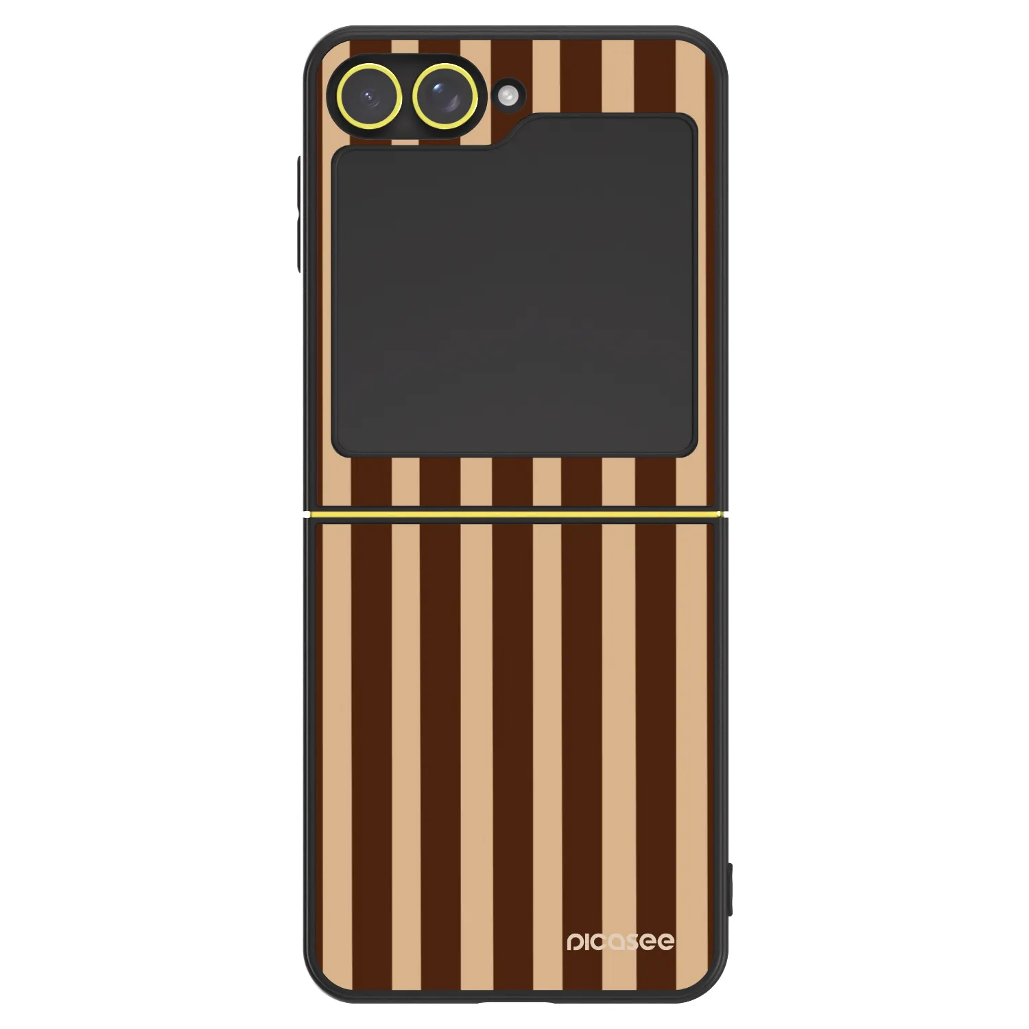 Picasee ULTIMATE CASE für Samsung Galaxy Z Flip7 FE 5G - Brown lines